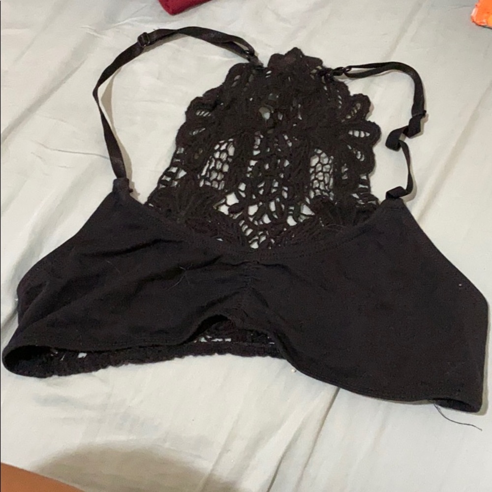 Urban outfitters black bralette